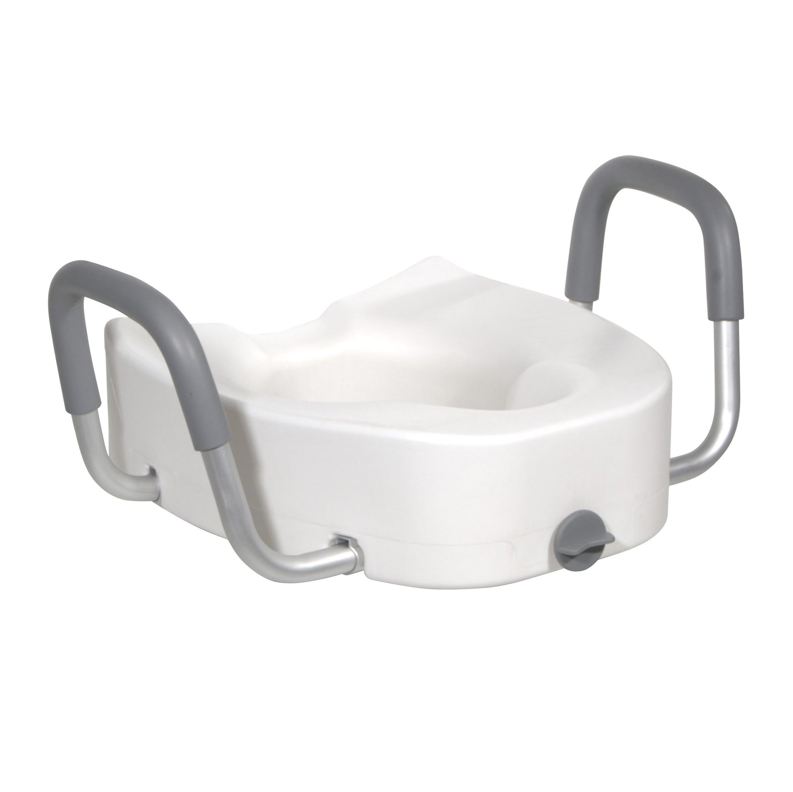 drive Elongated Raised Toilet Seat With Arms