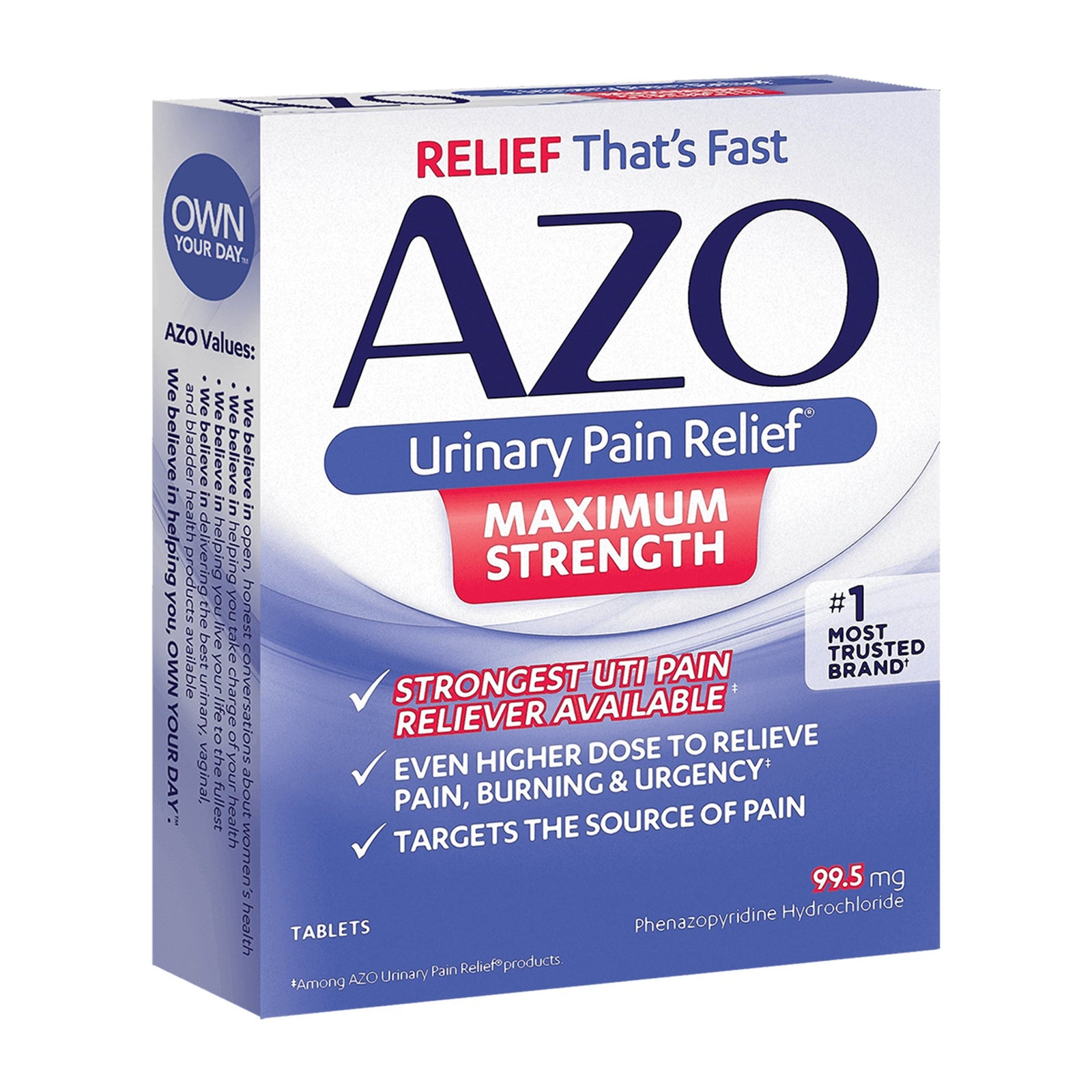 AZO Maximum Strength Urinary Pain Relief
