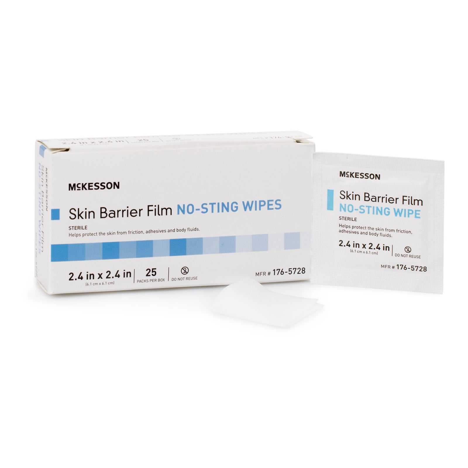 McKesson No Sting Skin Barrier Wipe