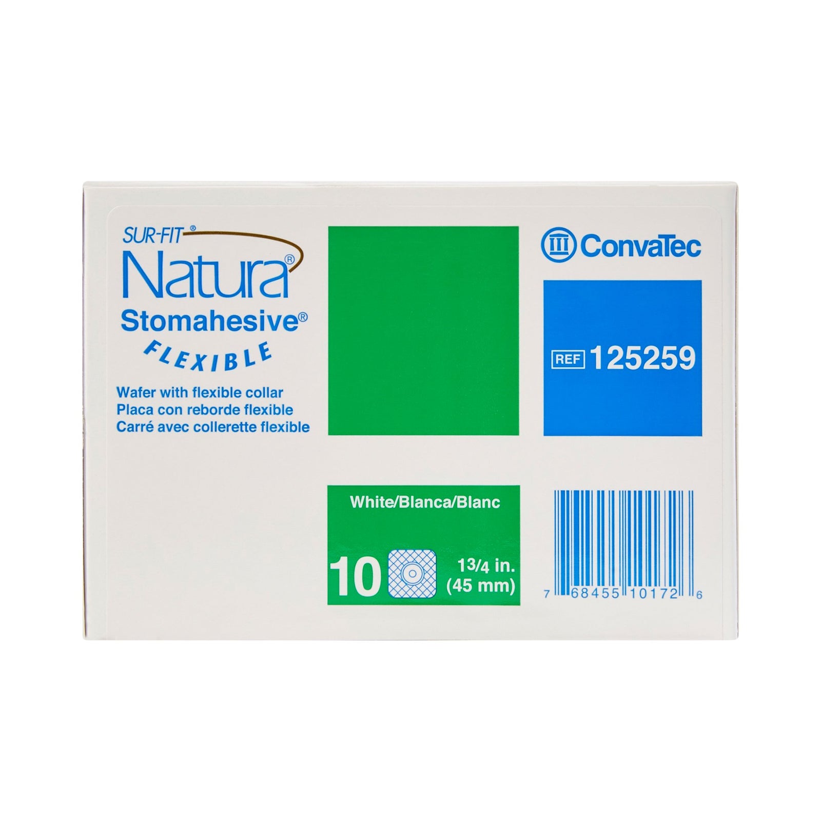 Sur-Fit Natura Colostomy Barrier With 1 1/8 Inch Stoma Opening