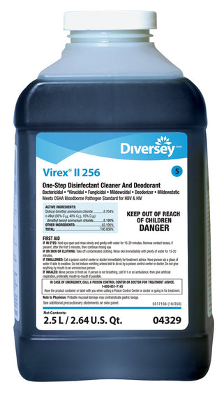Diversey Virex II 256 One-Step Disinfectant Cleaner & Deodorant