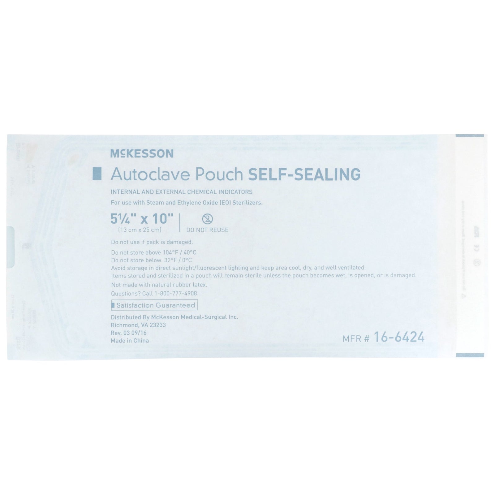 McKesson Sterilization Pouch