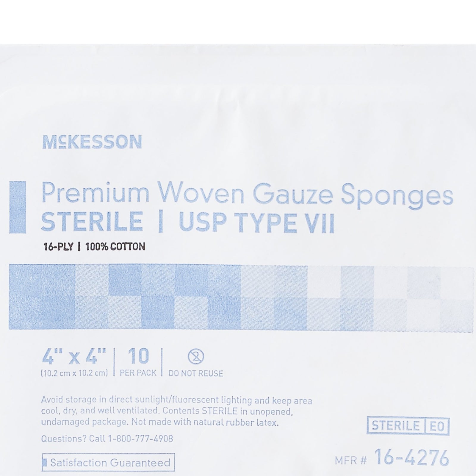 McKesson NonSterile USP Type VII Gauze Sponge