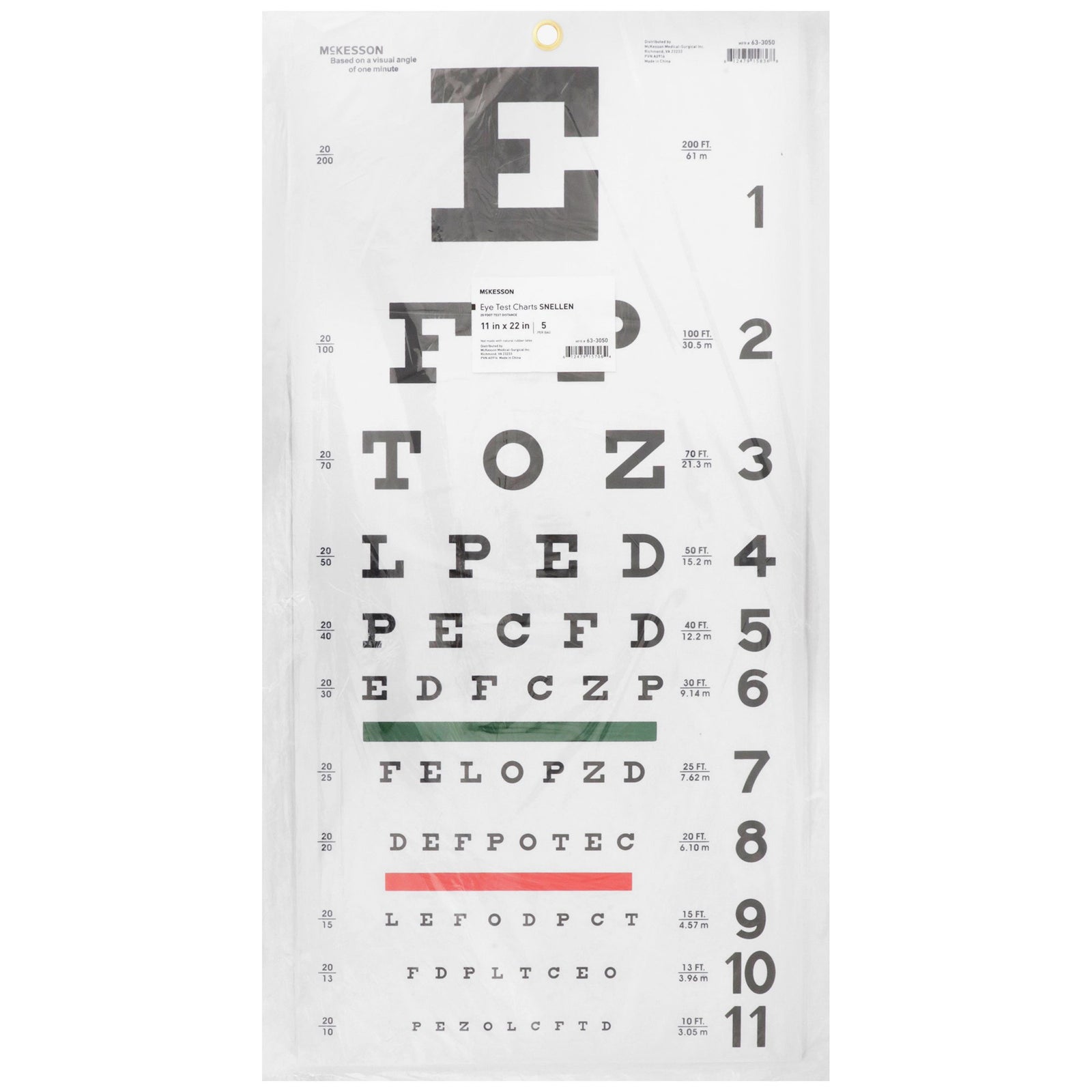 McKesson Eye Chart