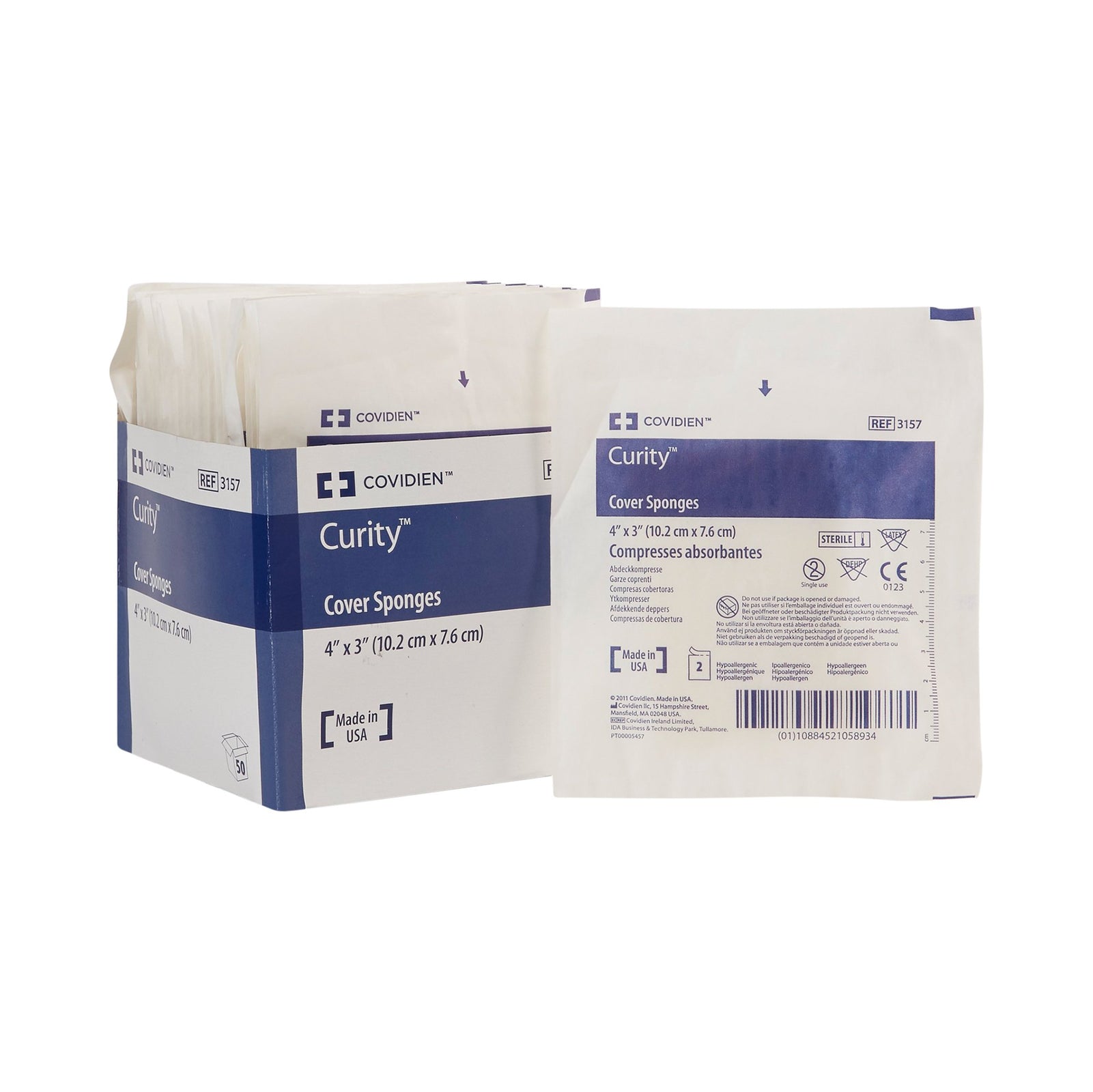 Curity Nonwoven Sponge