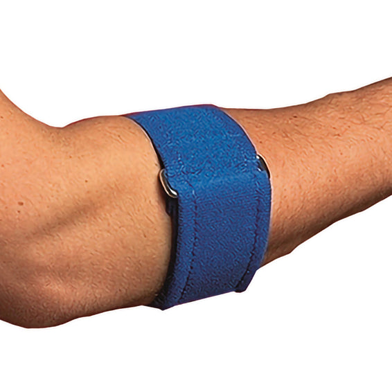 Elbow Support One Size Fits Most Hook And Loop Closure Tennis Elbow Elbow 7 To 15 Inch Forearm Circumference Royal Blue
