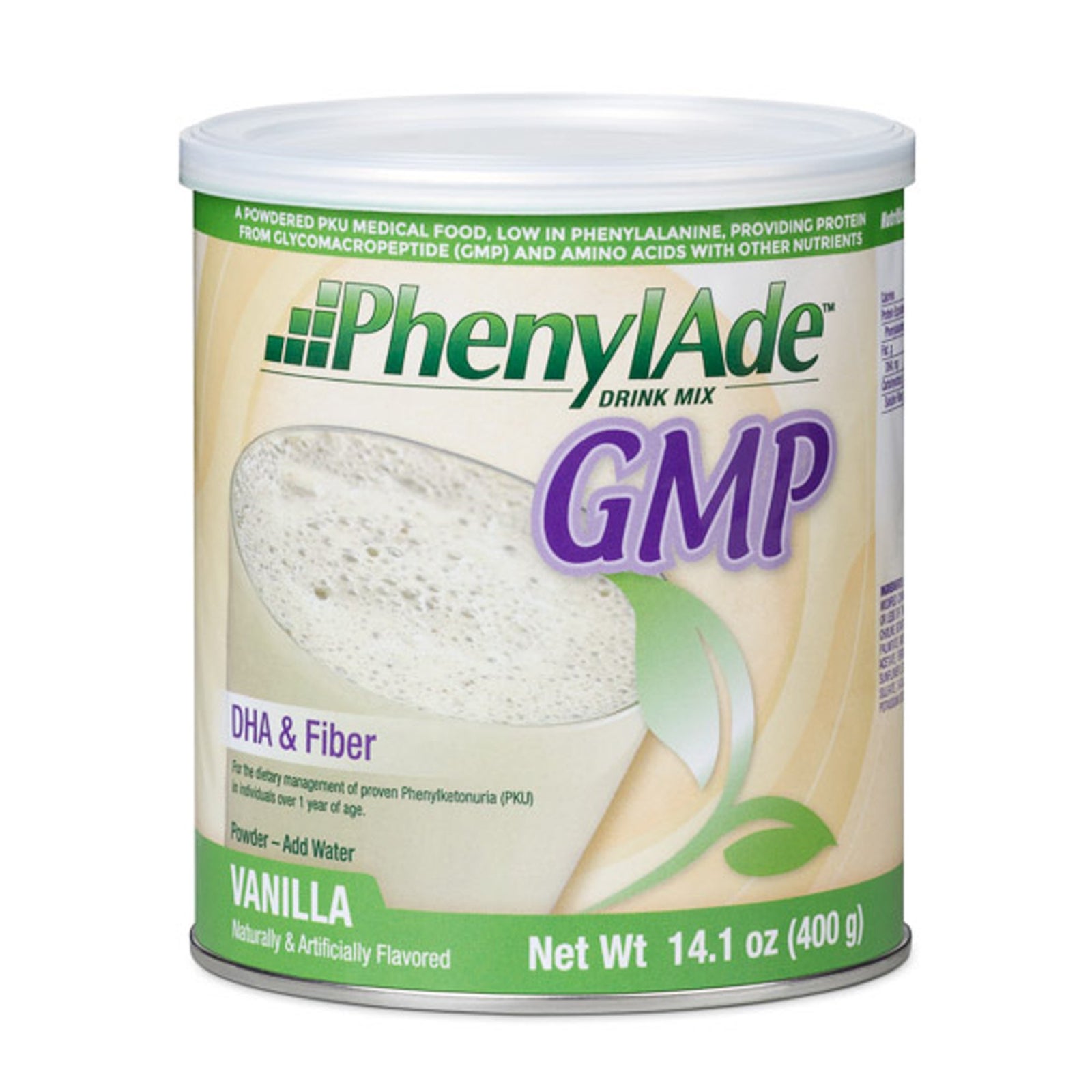 PhenylAde™ GMP Unflavored PKU Oral Supplement, 400 Gram Can