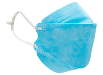 3D KN95 Adjustable Earloops / Blue / KIDS Regular (Ages 9-12)