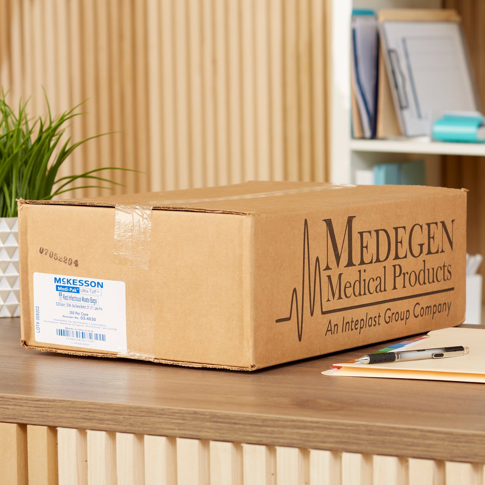 McKesson Red Infectious Waste Bag