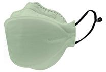 3D KN95 PRO Adjustable Earloops / Light Green / Regular