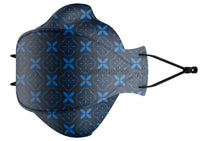 3D KN95 PRO Adjustable Earloops / Midnight Mosaic / Regular