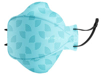 3D KN95 PRO Adjustable Earloops / Teal Drift / Regular