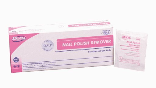 Dukal Nail Polish Remover Pad