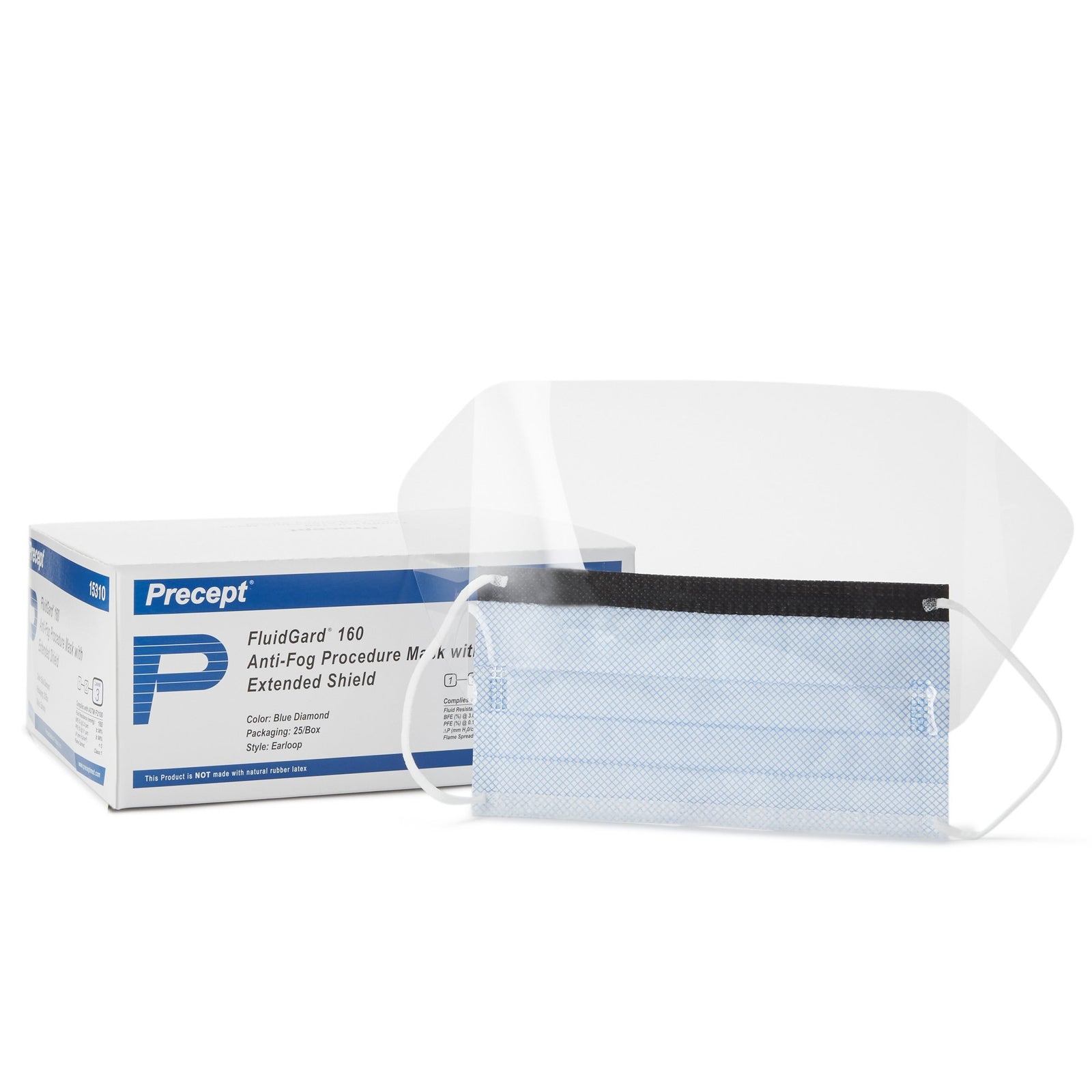 FluidGard 160 Procedure Mask With Eye Shield