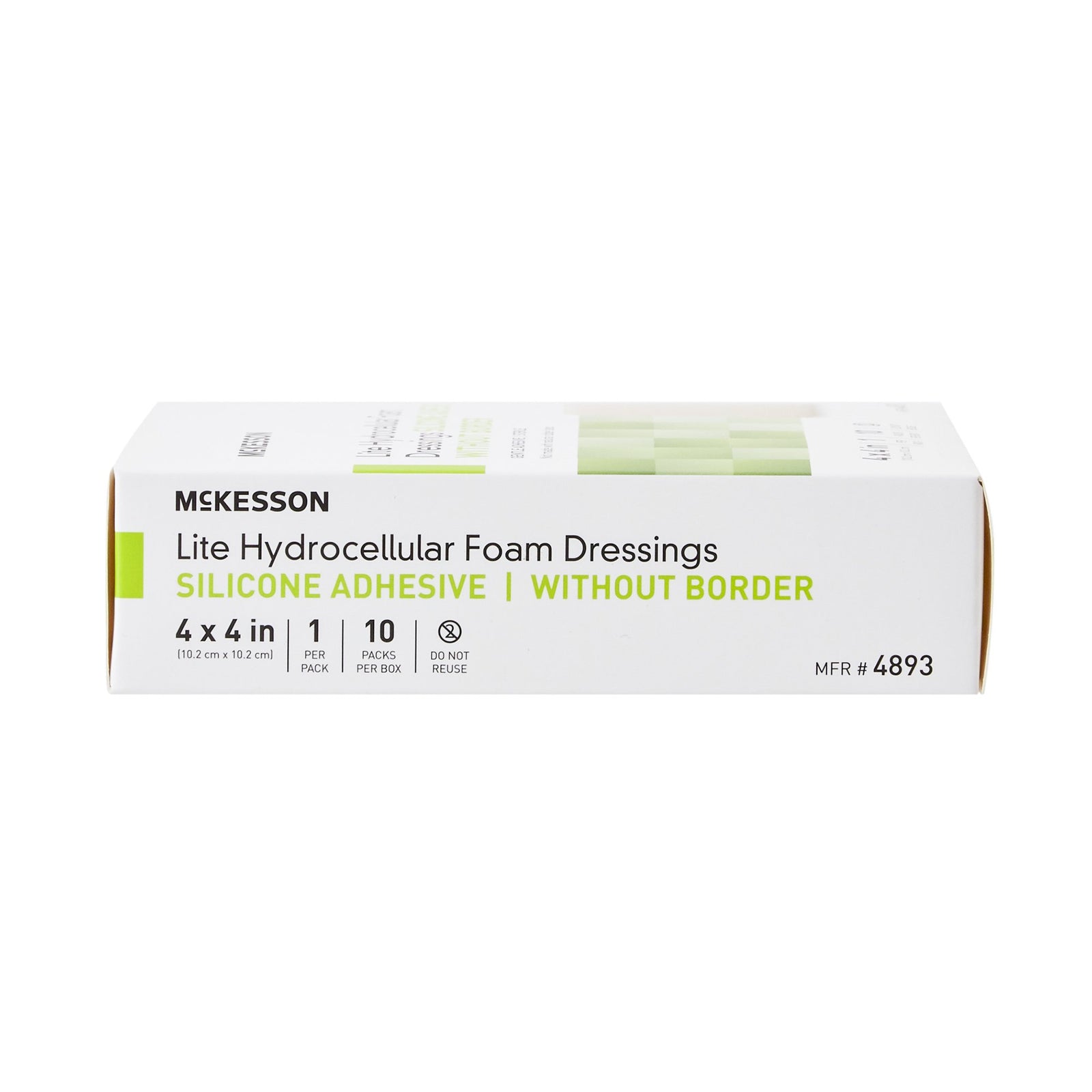 McKesson Lite Thin Silicone Foam Dressing