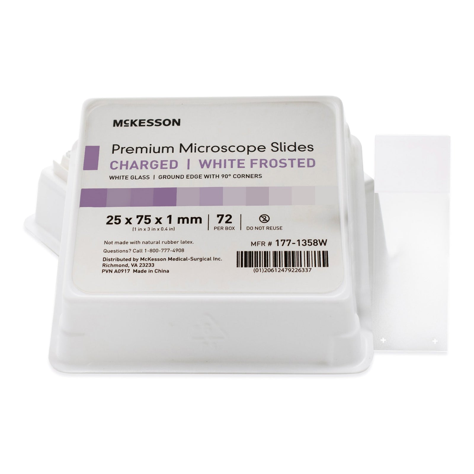 McKesson Charged Microscope Slide