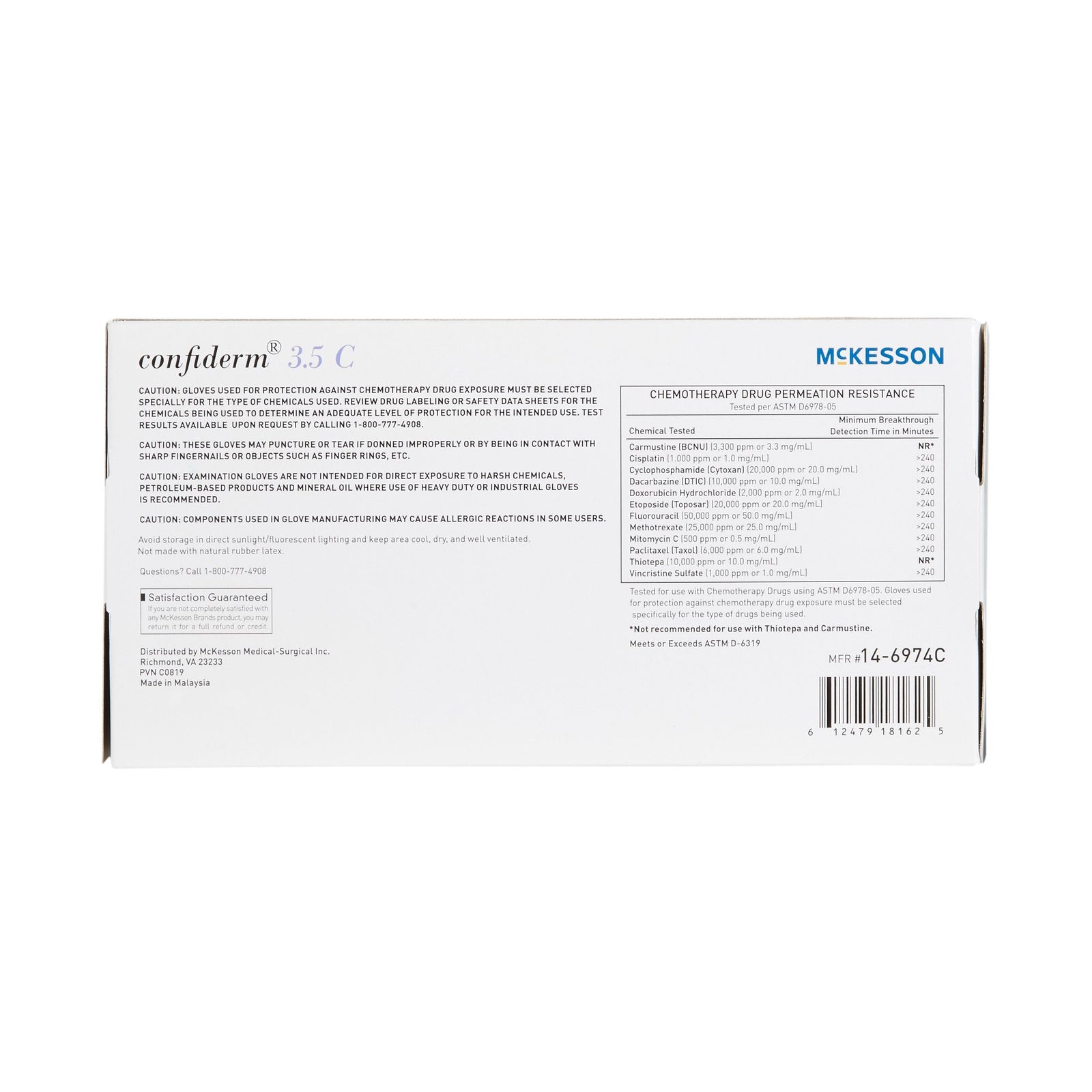 McKesson Confiderm 3.5C Nitrile Exam Glove