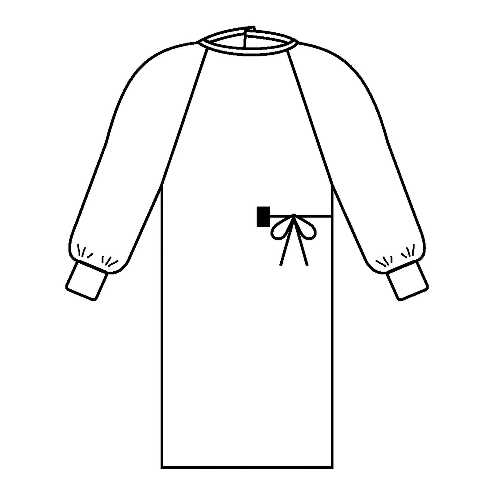 Evolution 4 Non-Reinforced Surgical Gown With Towel