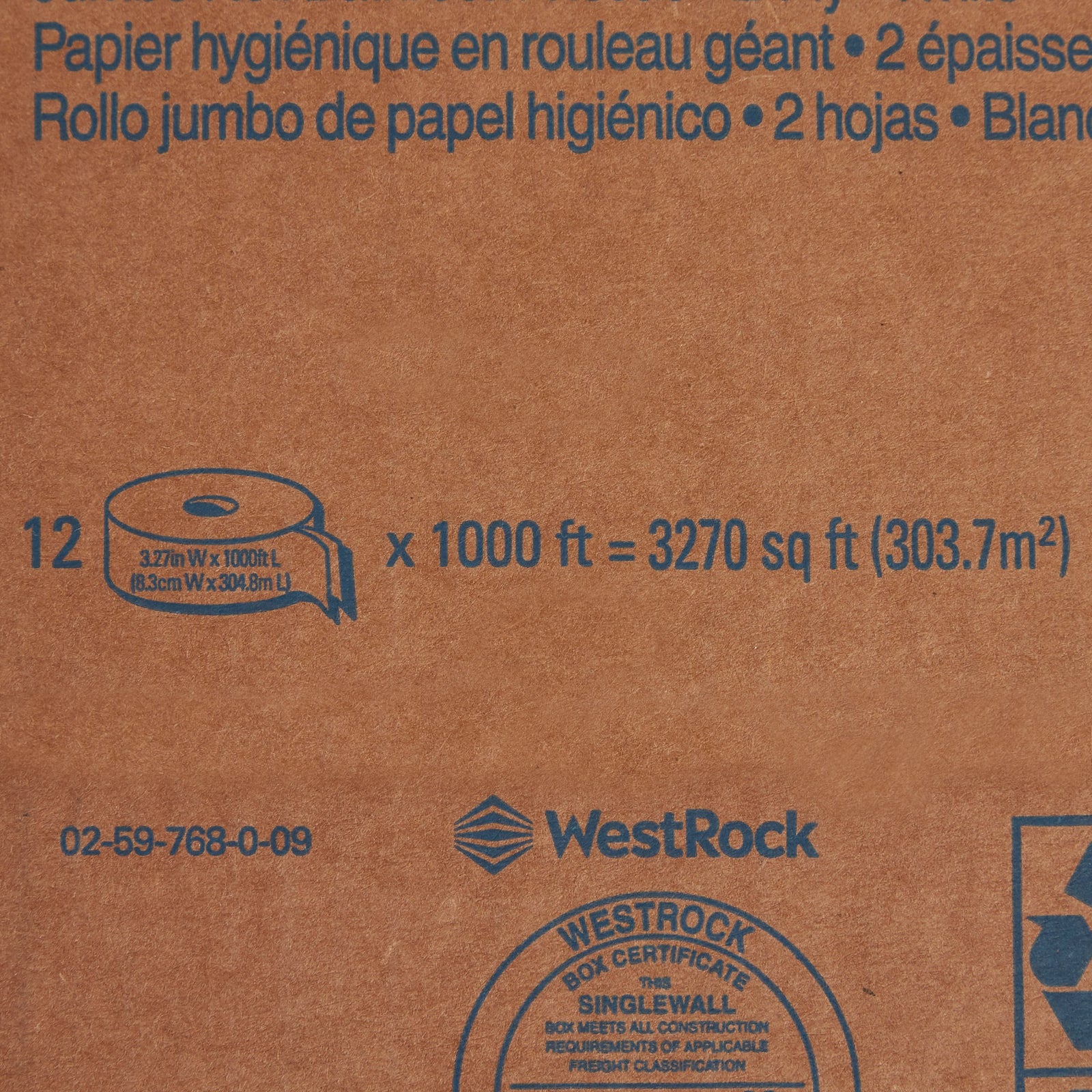 Scott Essential 100% Recycled Fiber JRT Toilet Tissue