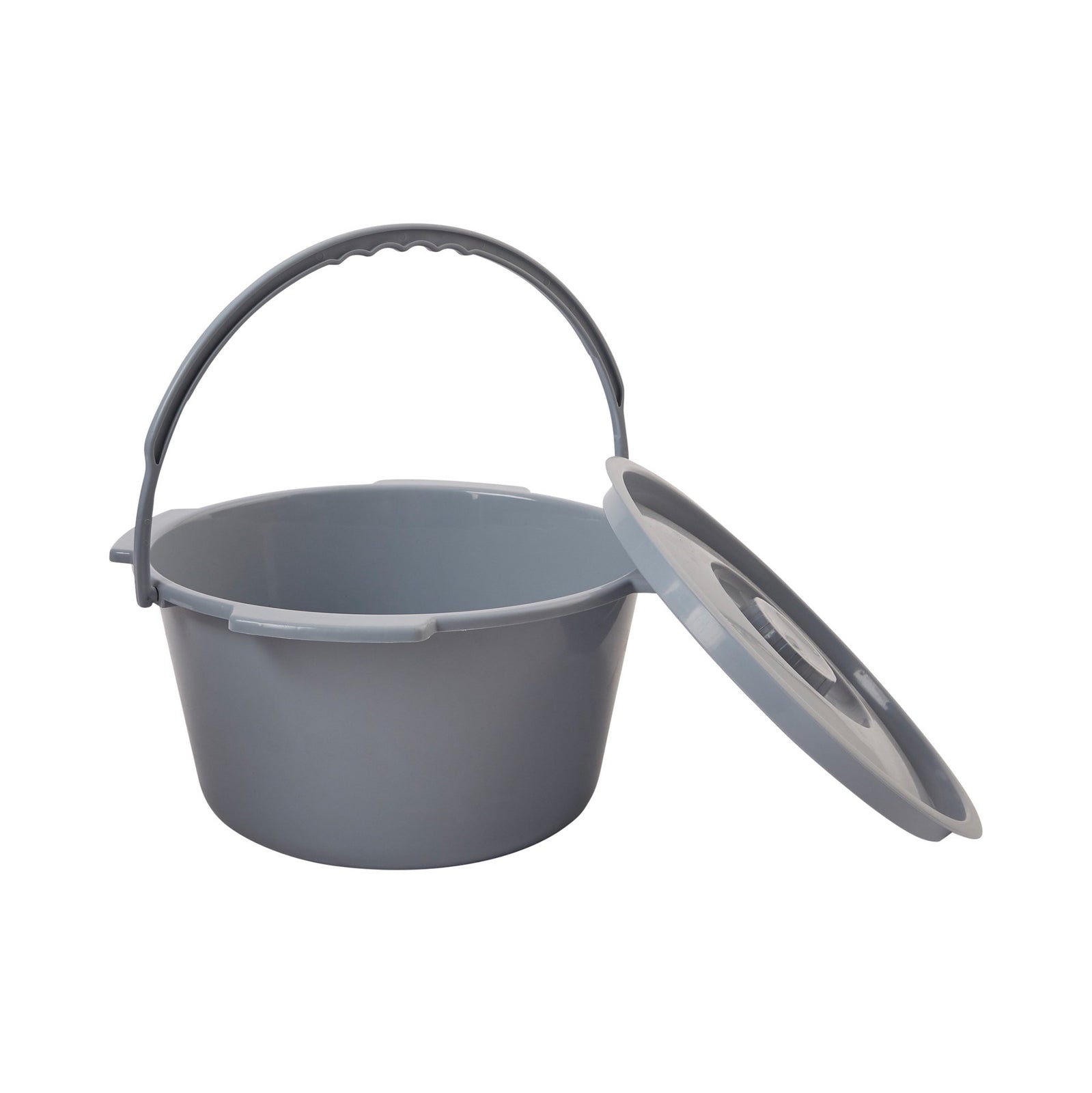 McKesson Commode Bucket With Metal Handle And Cover