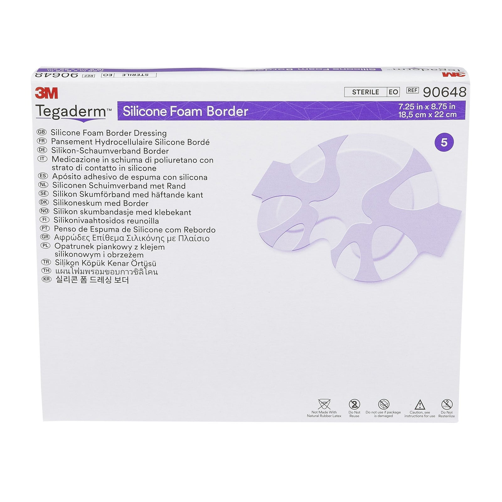 3M Tegaderm Silicone Foam Dressing