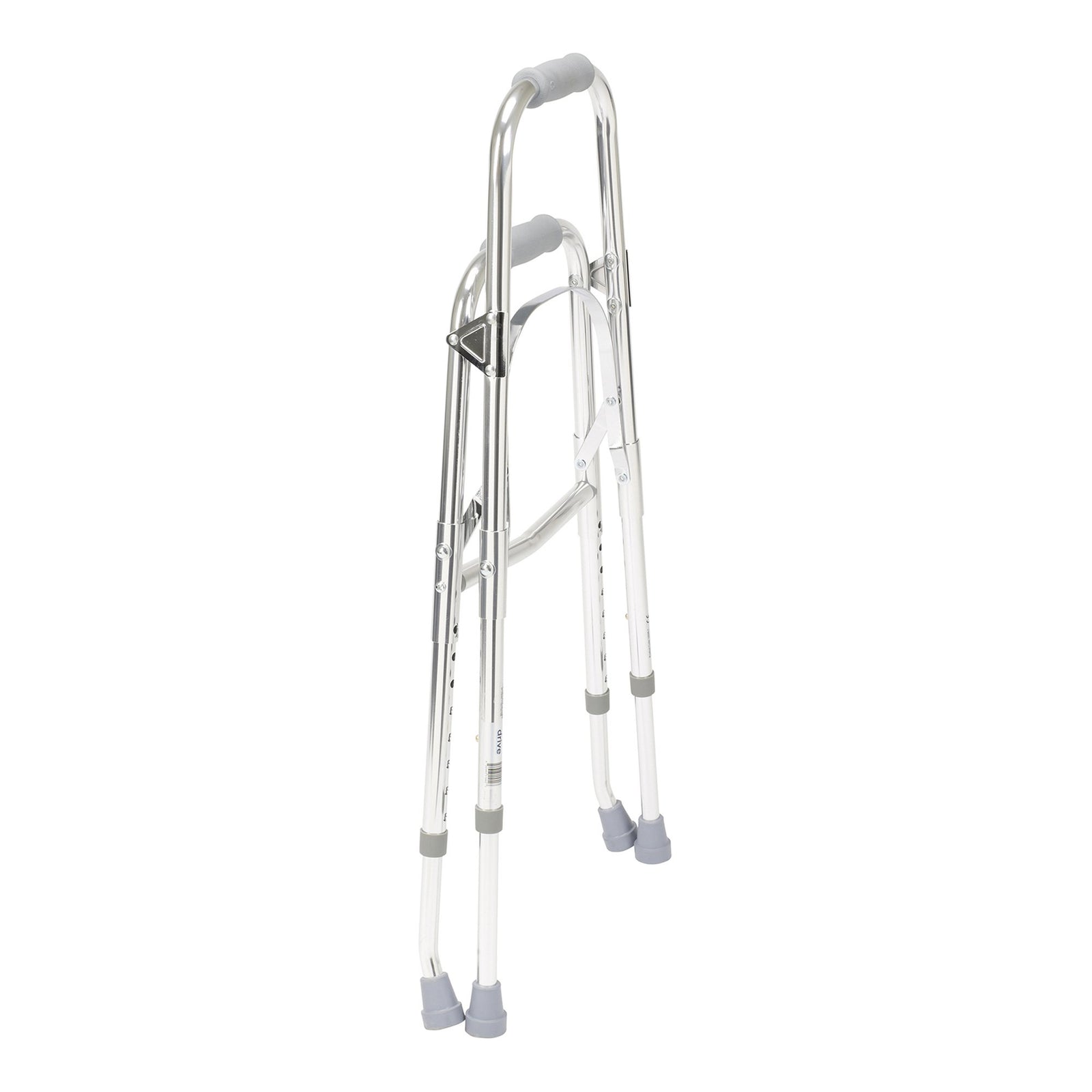 drive Hemi Side Step Folding Walker Adjustable Height