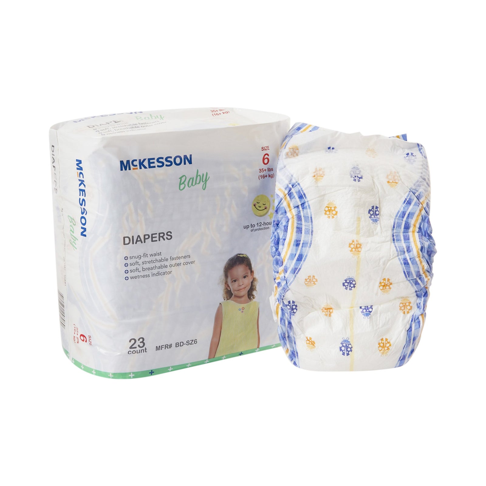 McKesson Unisex Baby Diaper