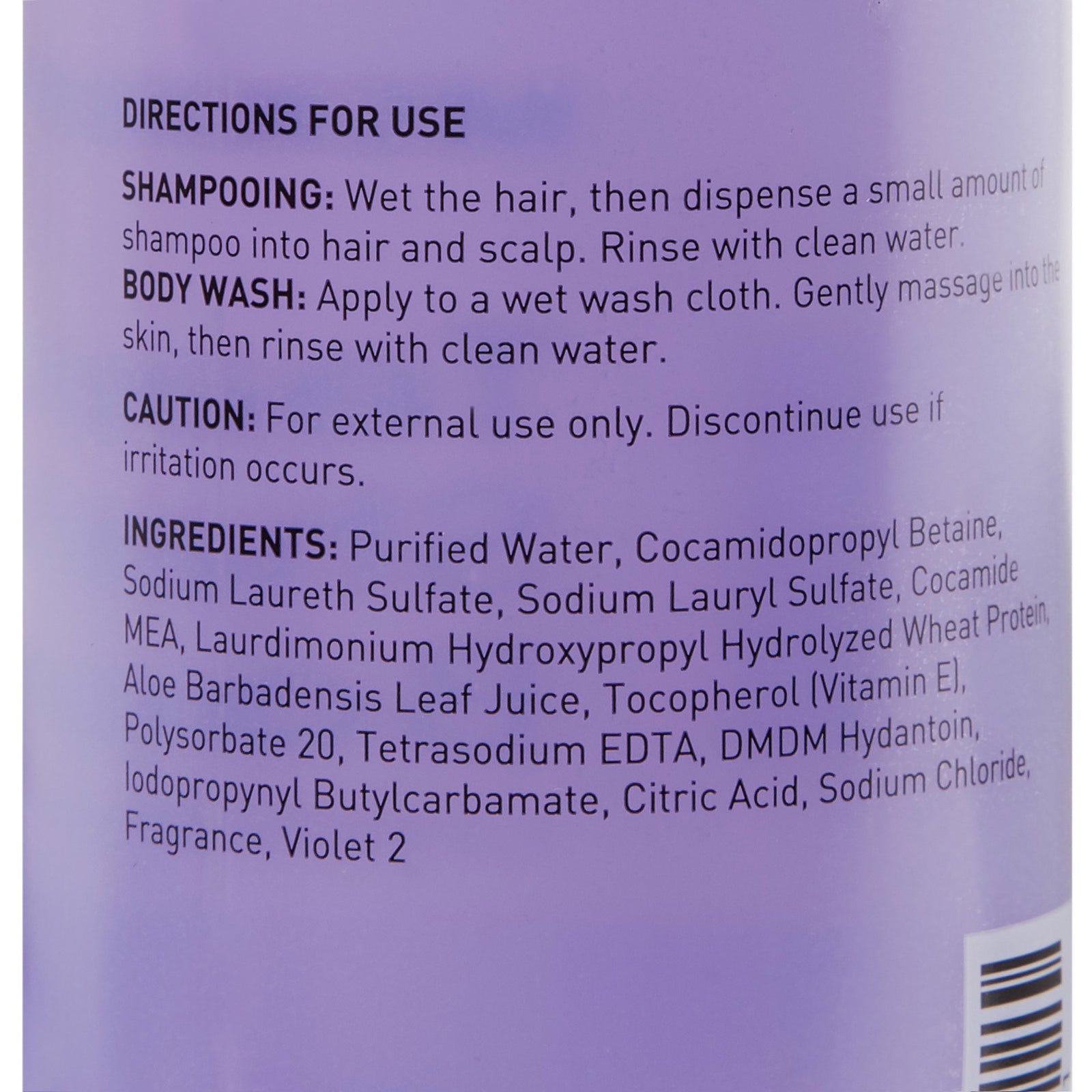 McKesson Tearless Shampoo And Body Wash