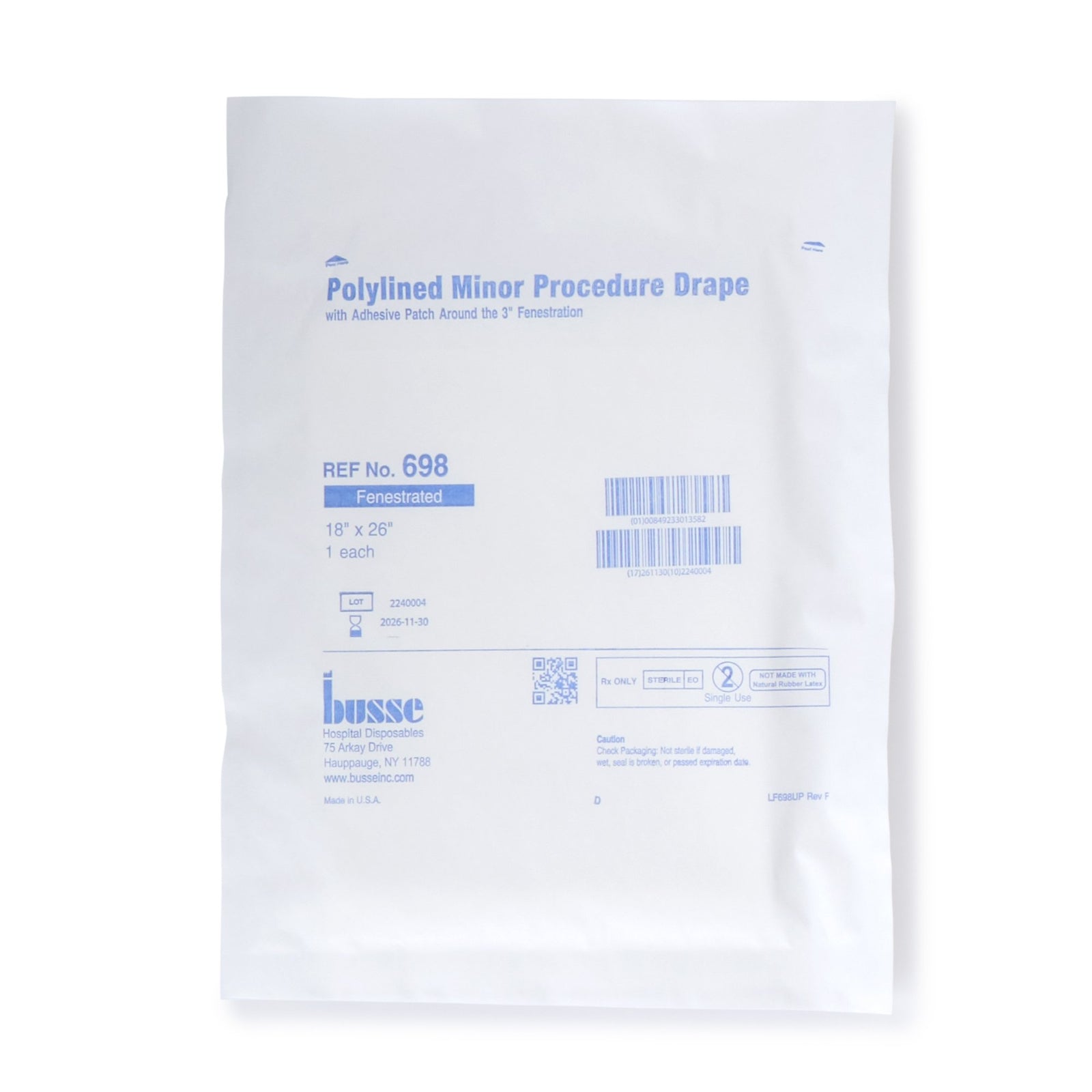 Busse Hospital Sterile Minor Procedure Surgical Drape