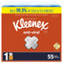 Kleenex Anti-Viral Tissue 8x8 55ct White