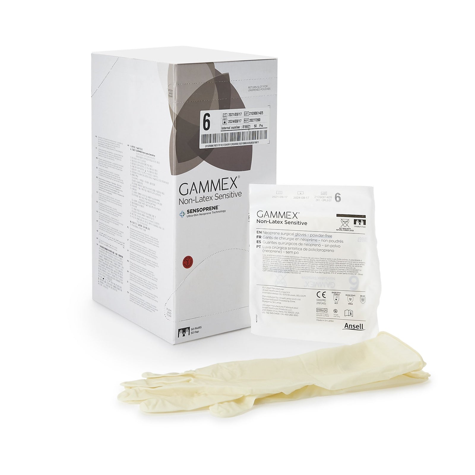 GAMMEX Non-Latex Sensitive Surgical Glove