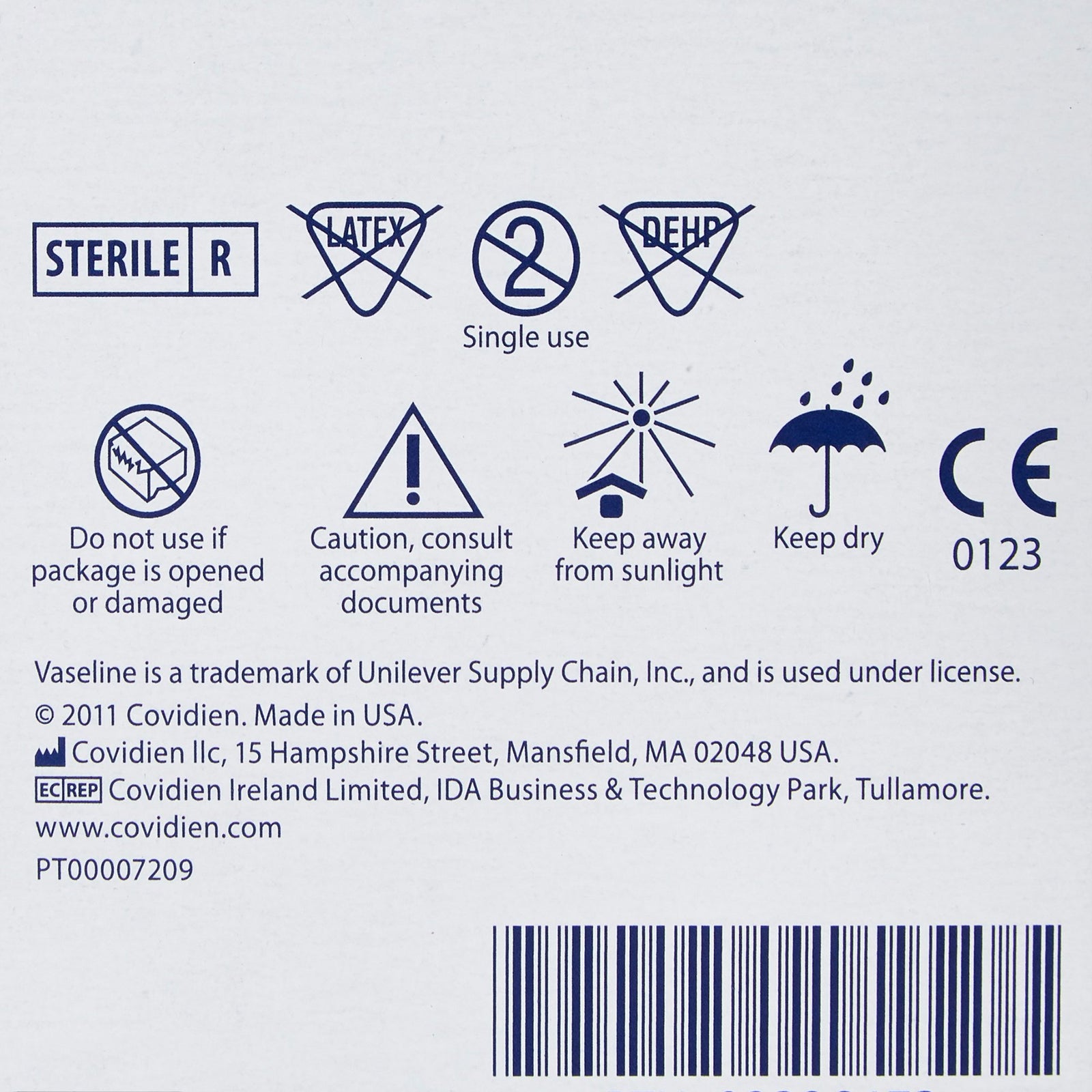 Vaseline Petrolatum Impregnated Dressing