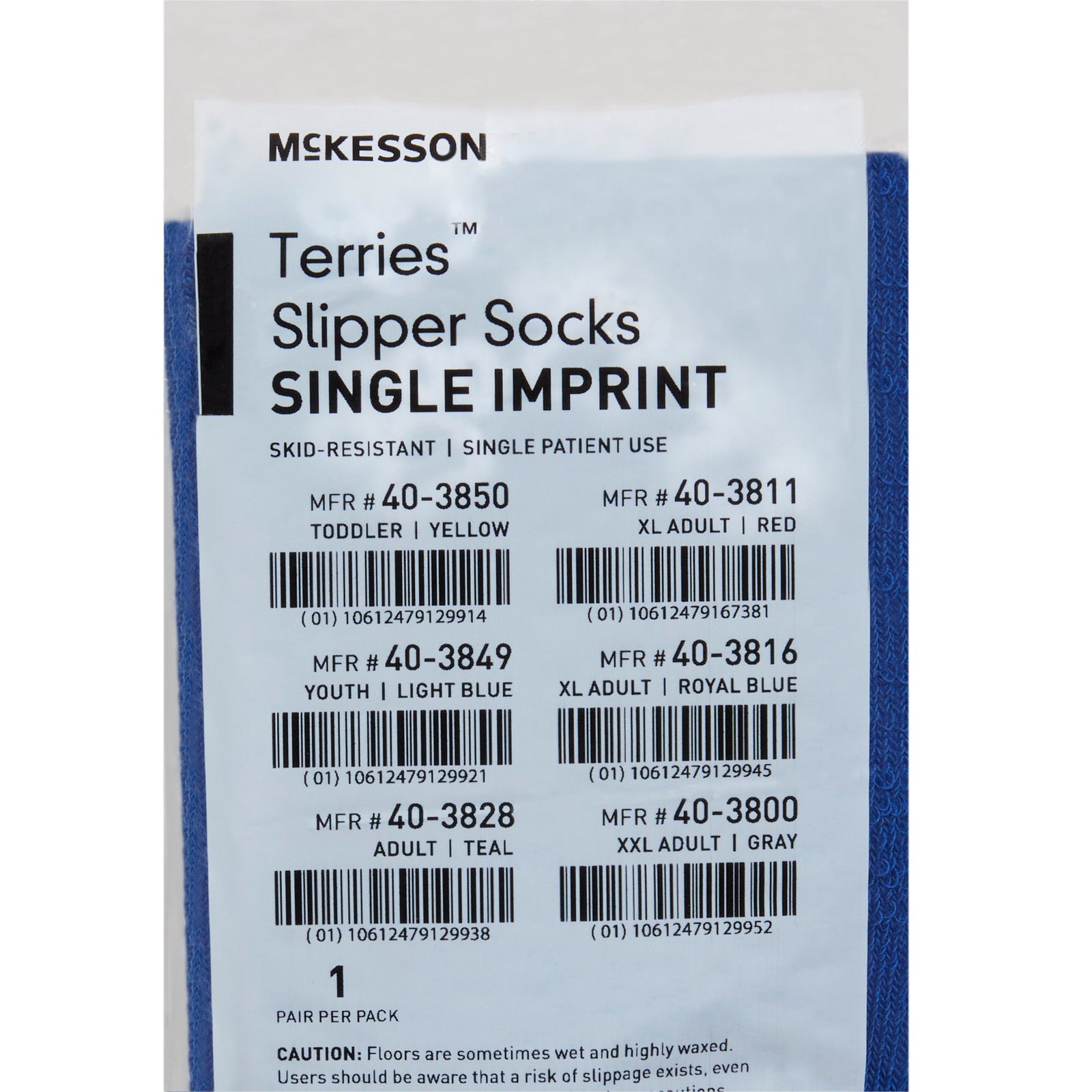 McKesson Terries Slipper Socks