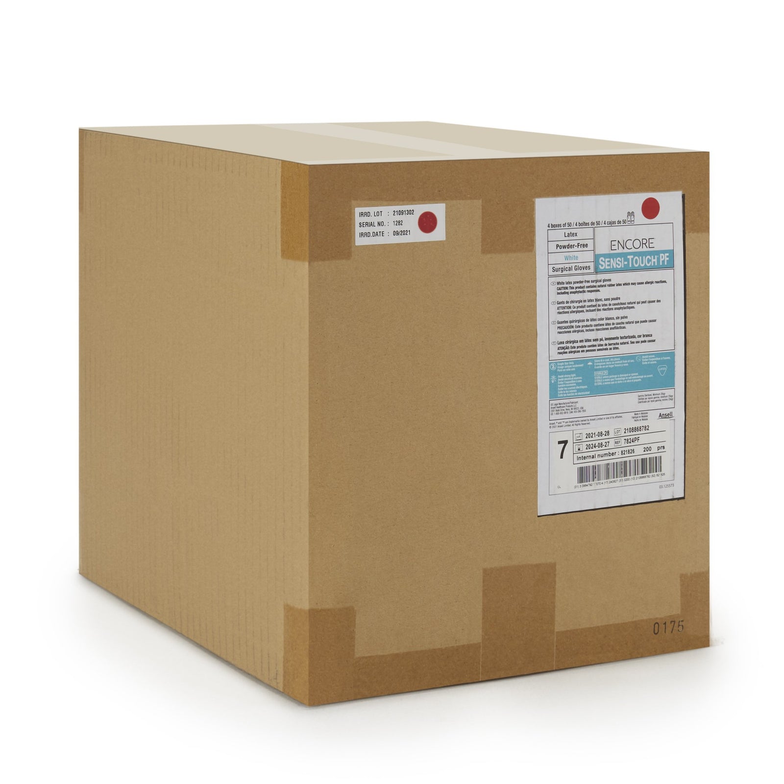 ENCORE Sensi-Touch PF Latex Standard Cuff Length Surgical Glove