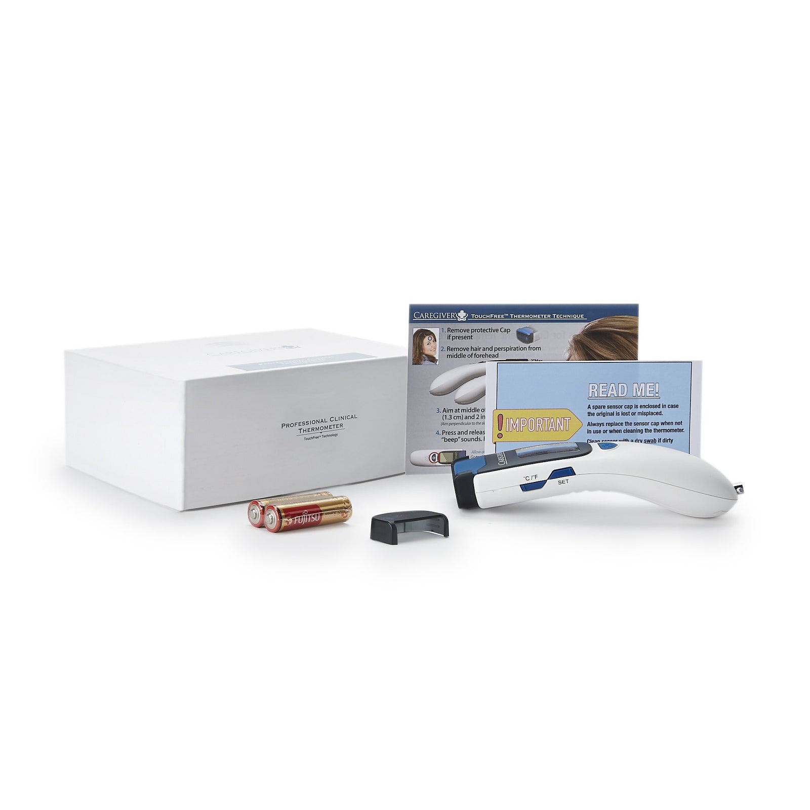 Caregiver Professional TouchFree Non-Contact Skin Surface Thermometer