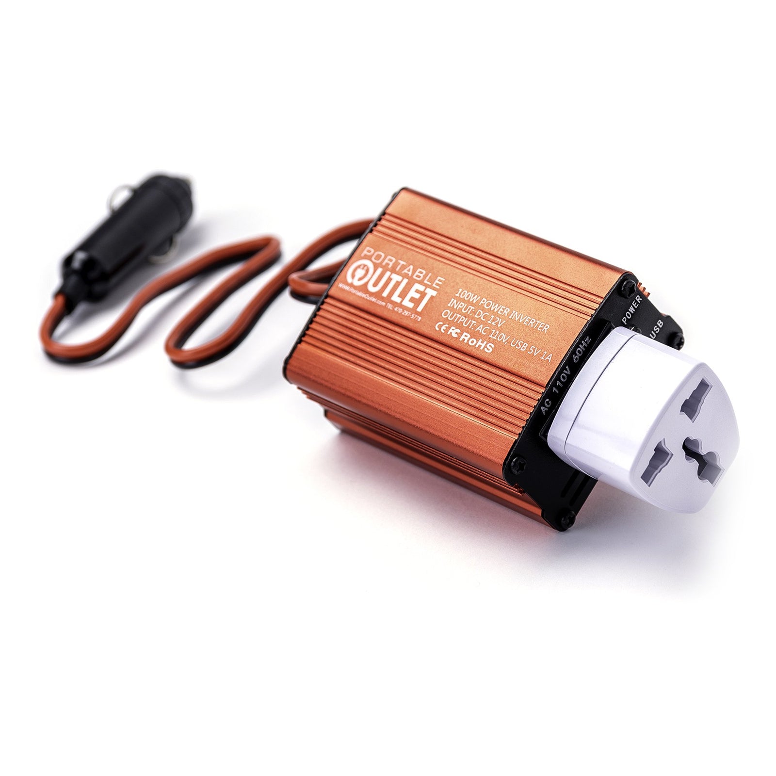Portable Outlet Car Charger Inverter