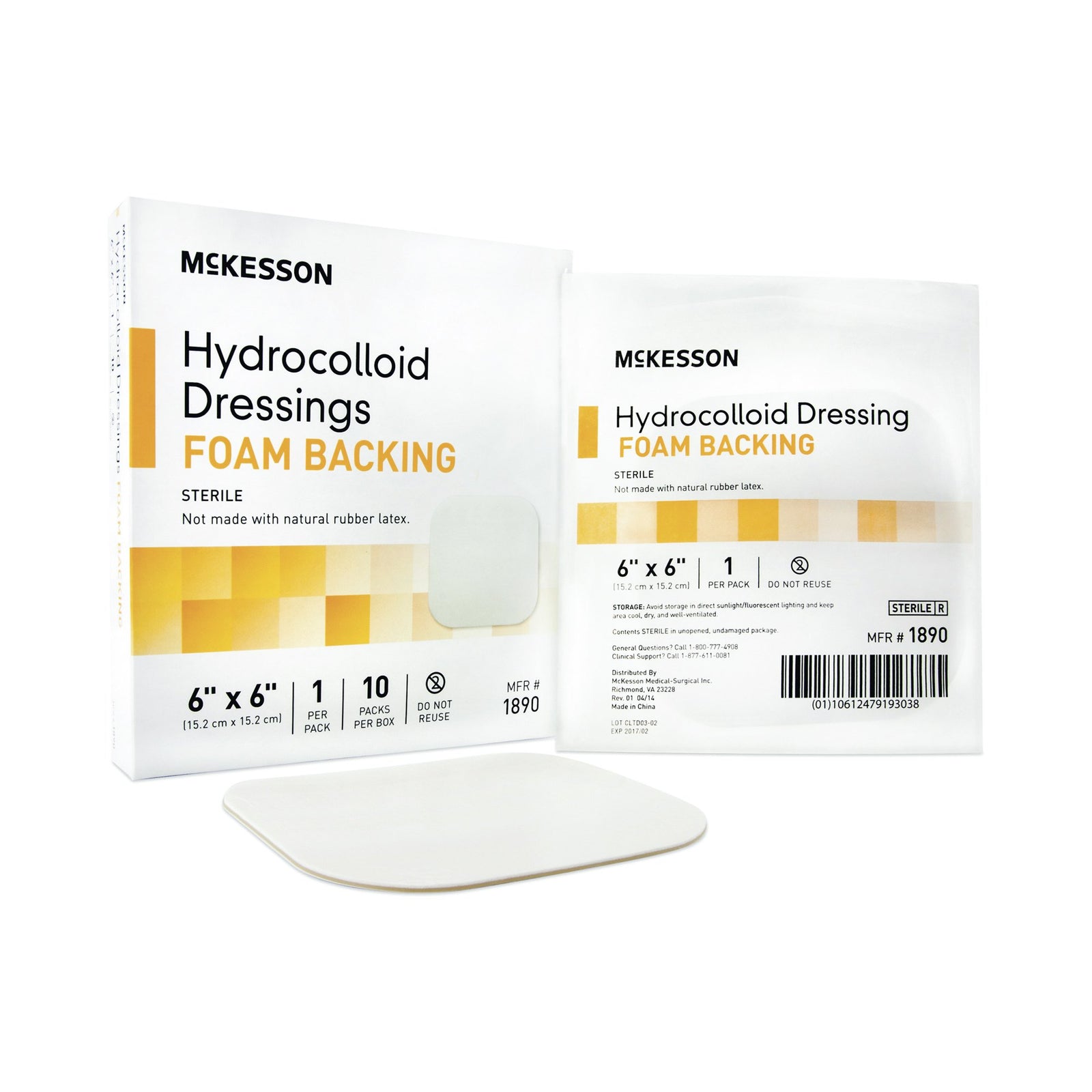 McKesson Hydrocolloid Dressing