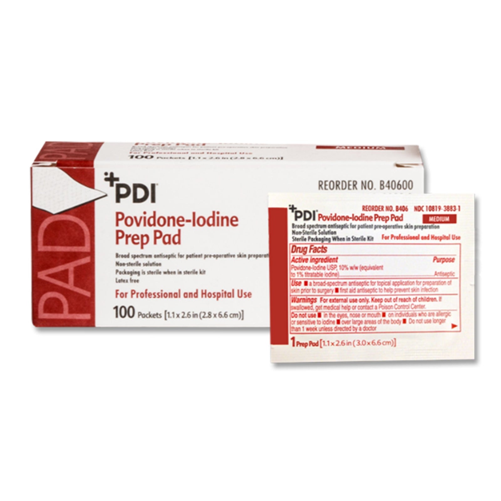 PDI Pvp Prep Pad