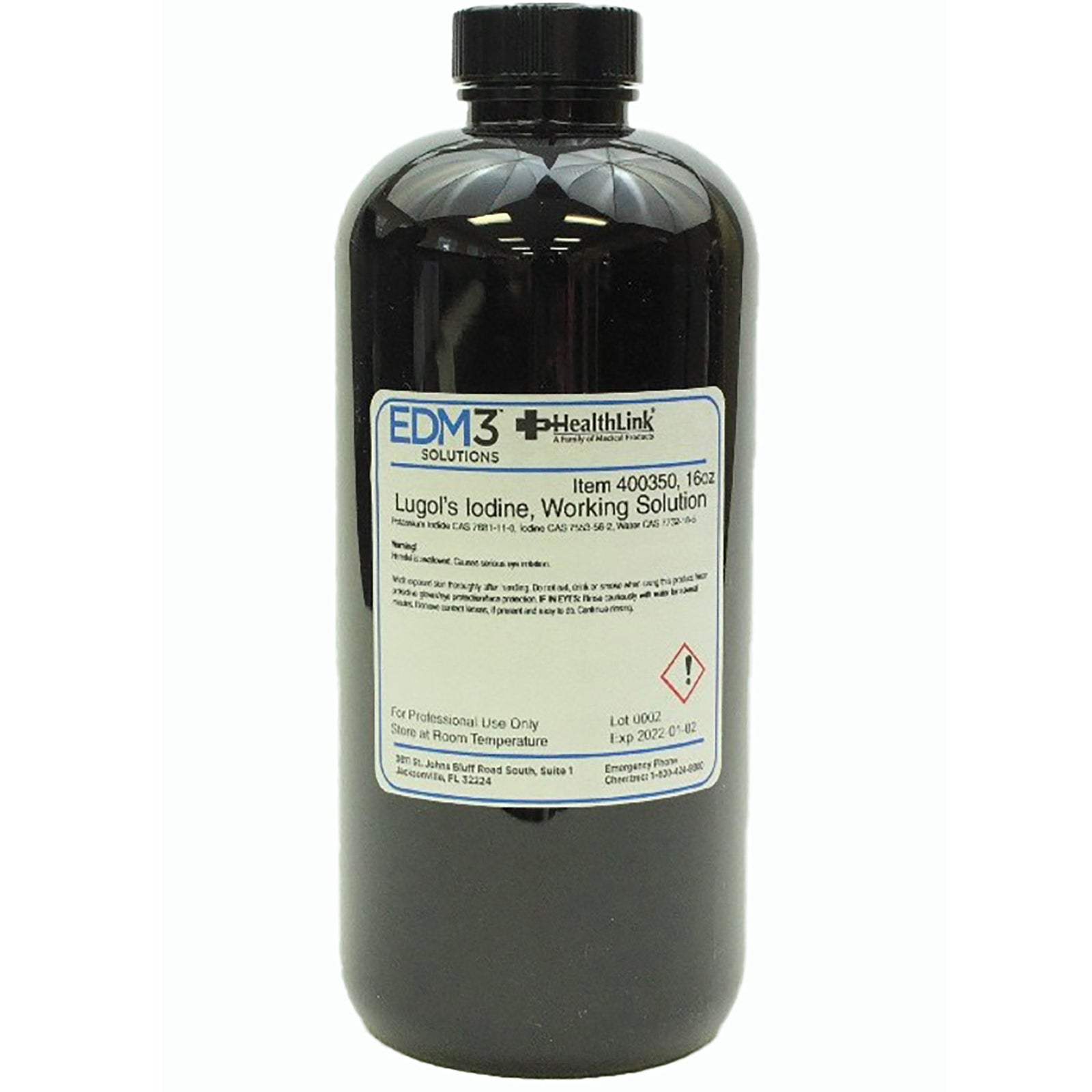 Lugol's Iodine Stain 16 Oz