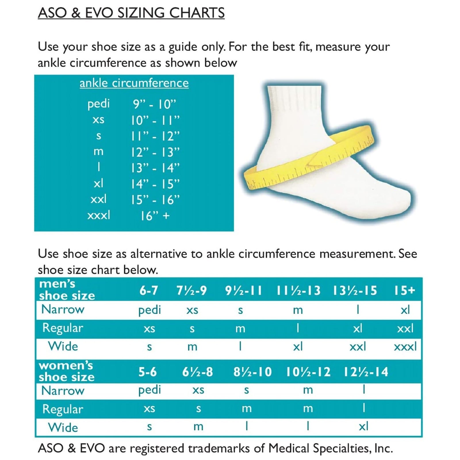 ASO Speed Lacer Ankle Brace