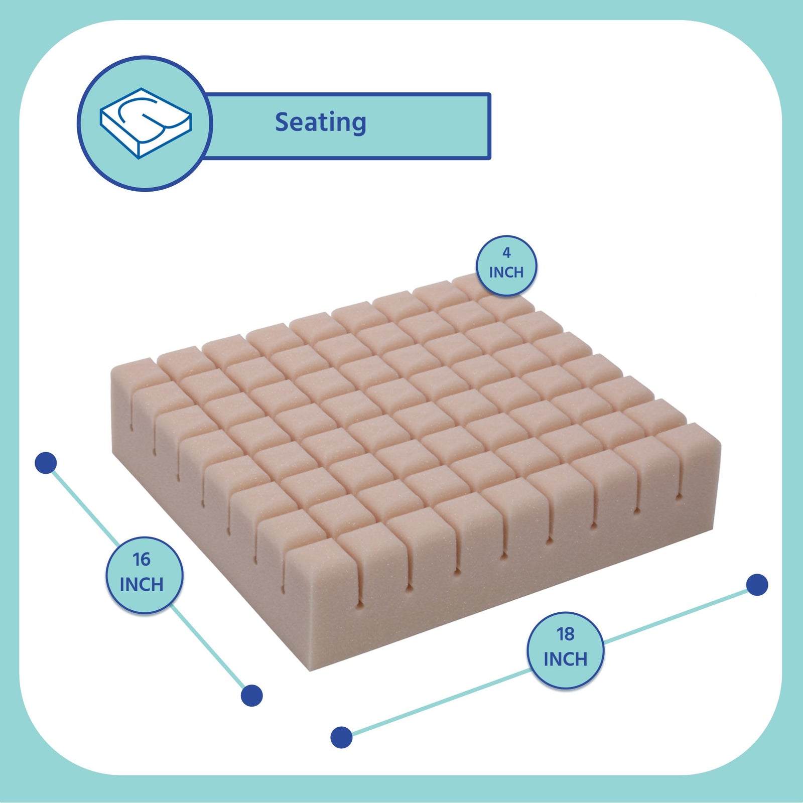 Geo-Matt Seat Cushion