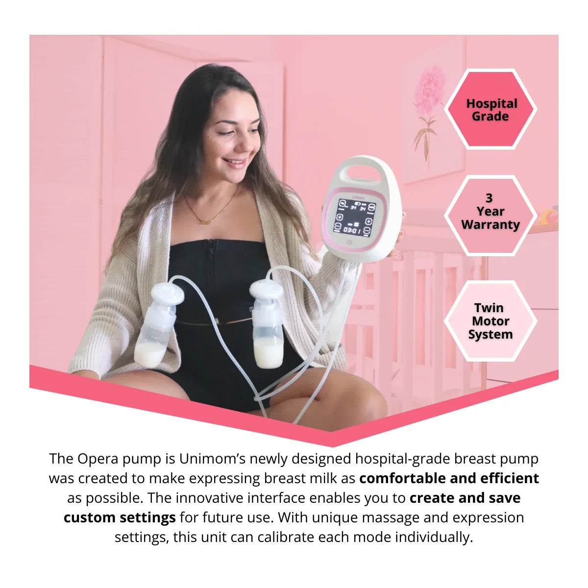 Unimom Opera hospital grade certification