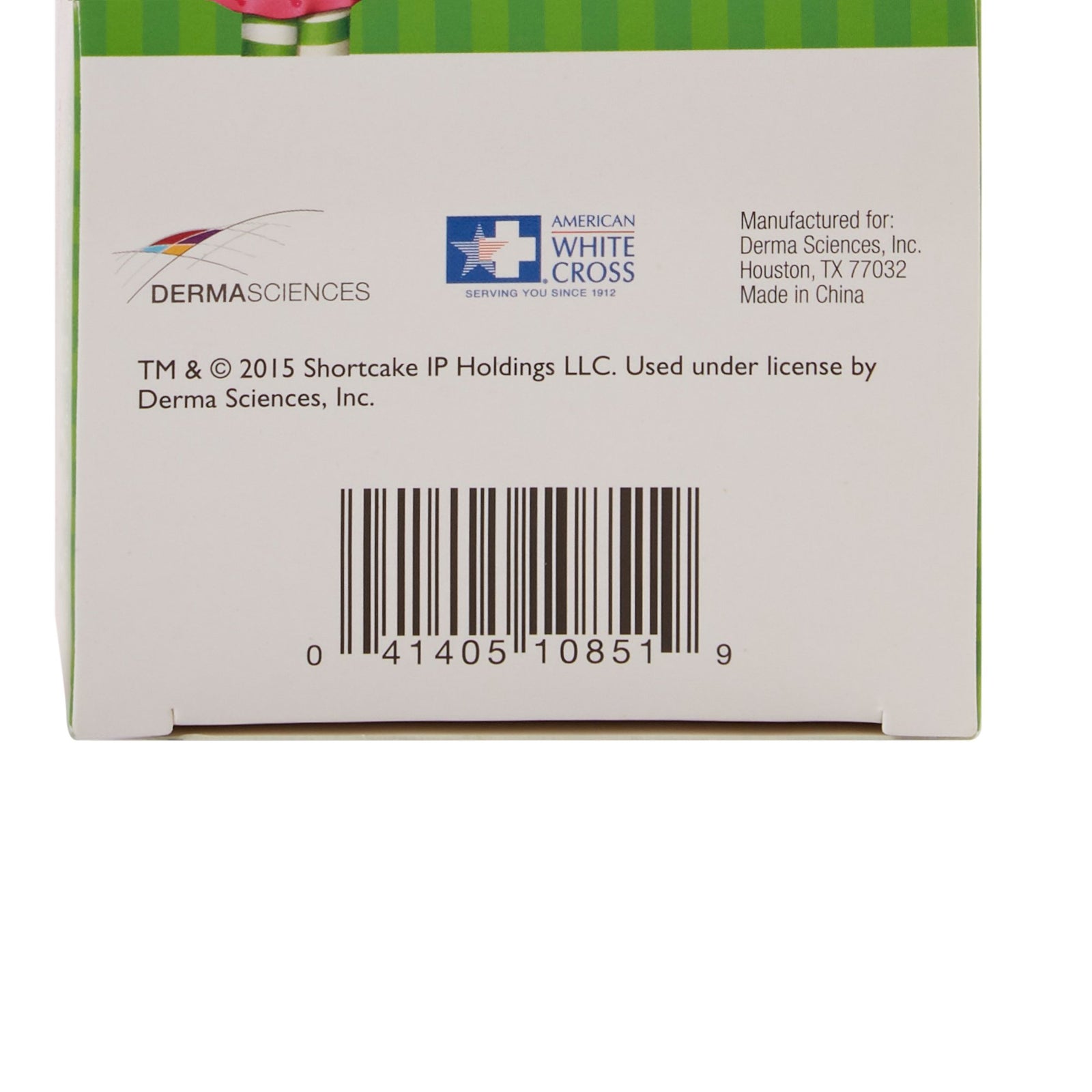 American White Cross Stat Strip Adhesive Strip