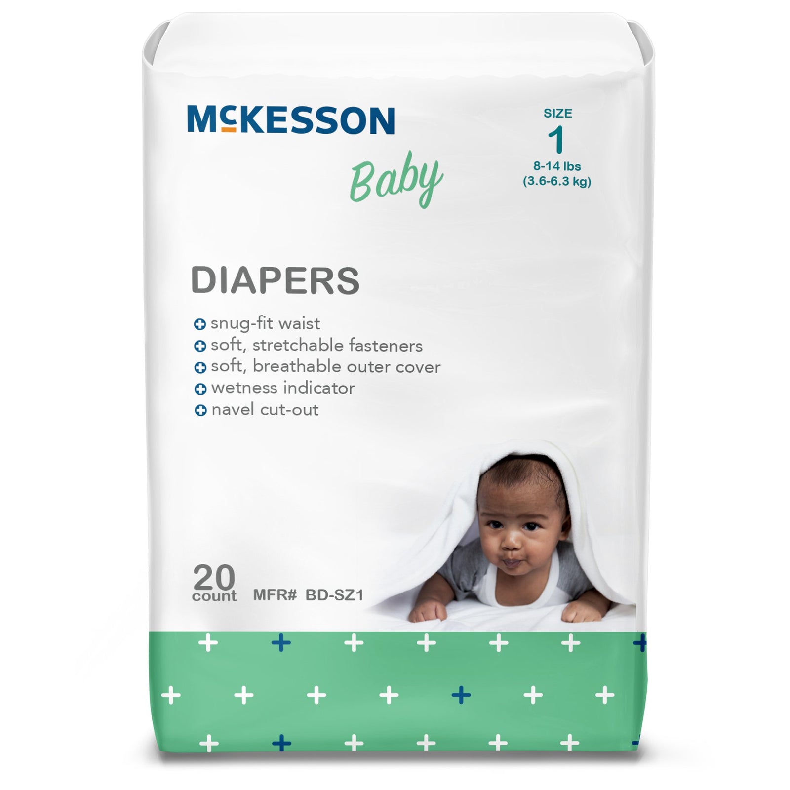McKesson Unisex Baby Diaper