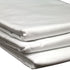 Bed Sheet Flat Sheet 66 X 104 Inch White Cotton 55% / Polyester 45% Reusable