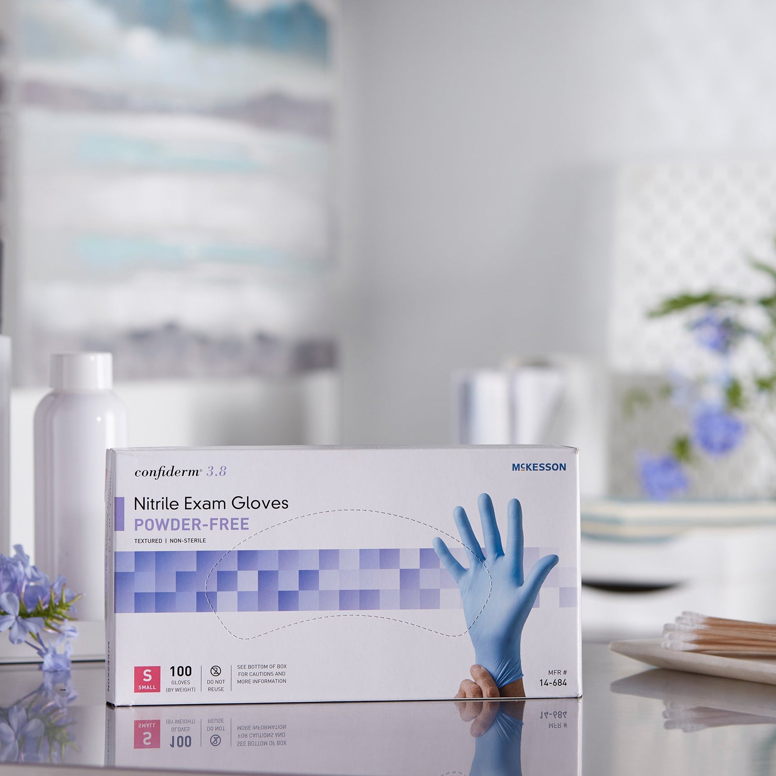 McKesson Confiderm 3.8 Nitrile Exam Glove