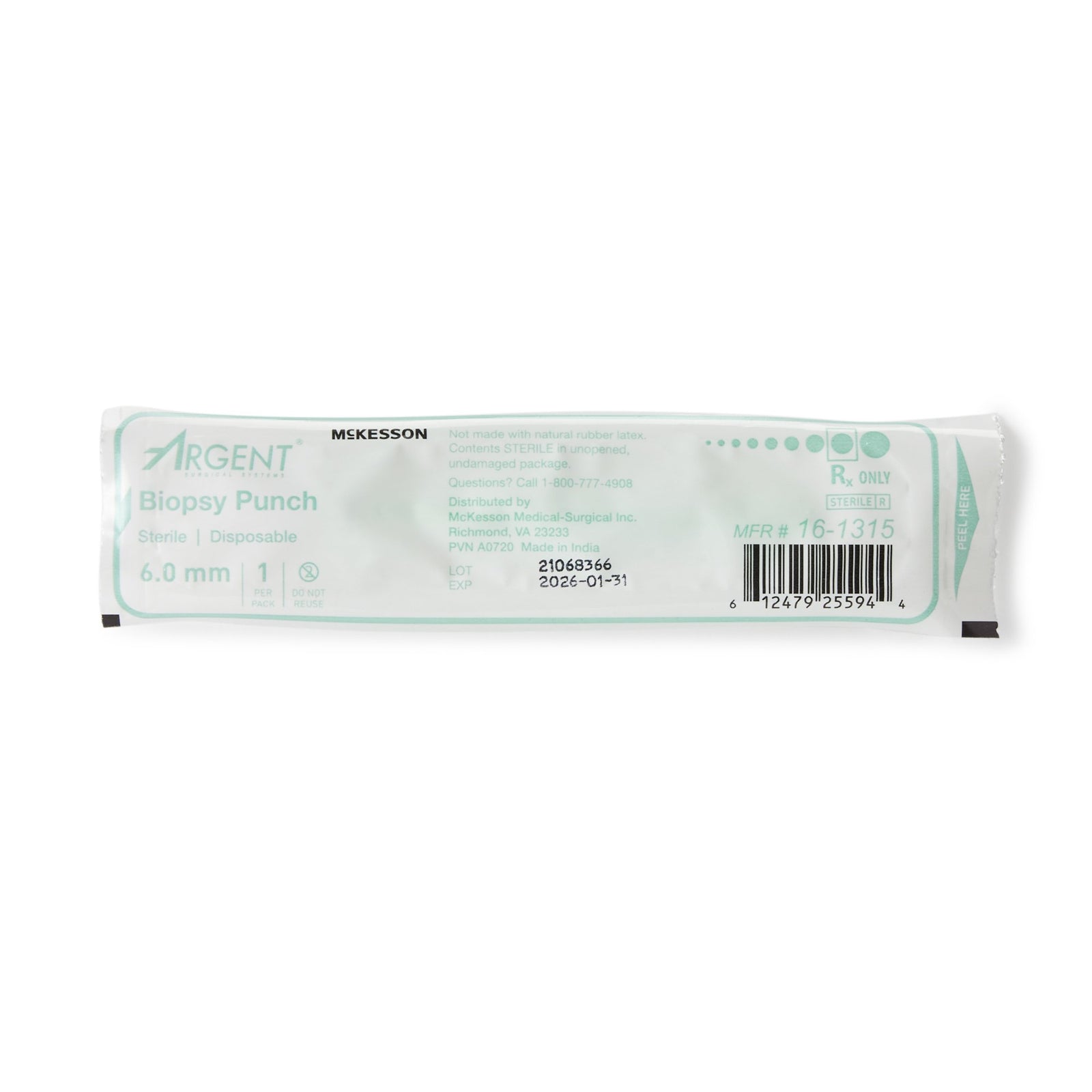 McKesson Argent Biopsy Punch