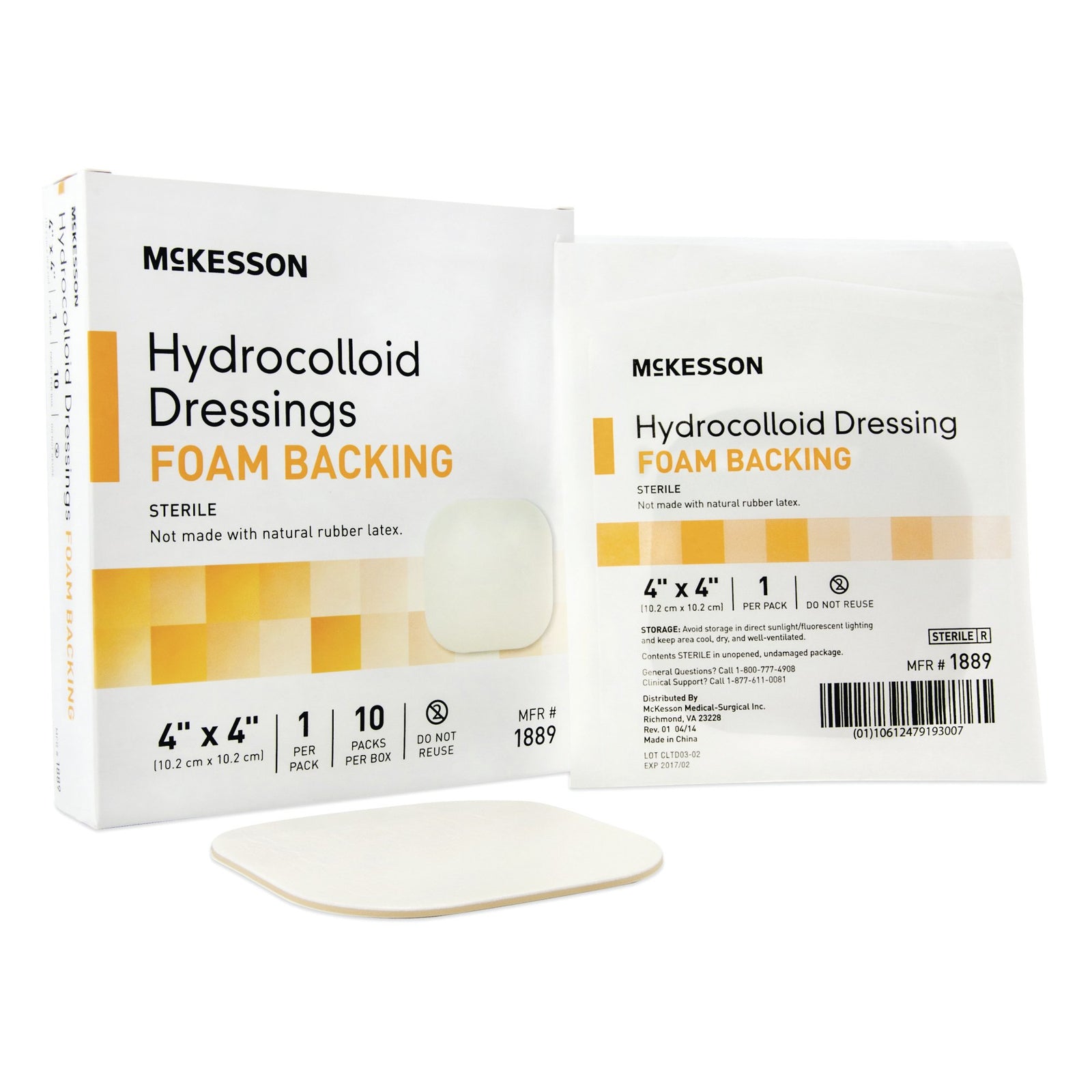 McKesson Hydrocolloid Dressing