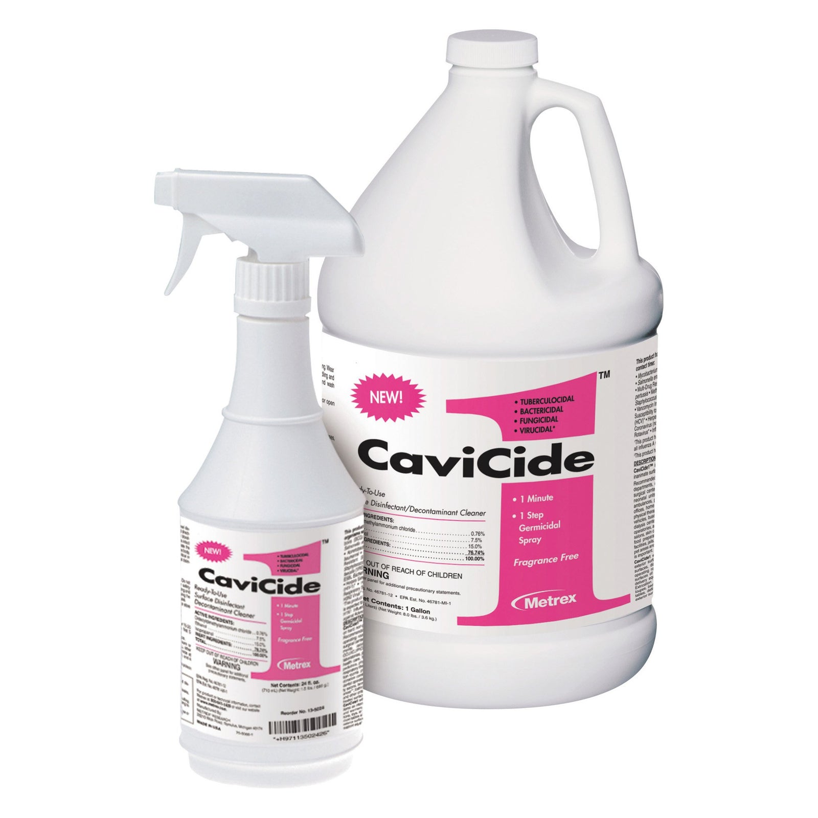 Metrex CaviCide1 Surface Disinfectant Decontaminant Cleaner