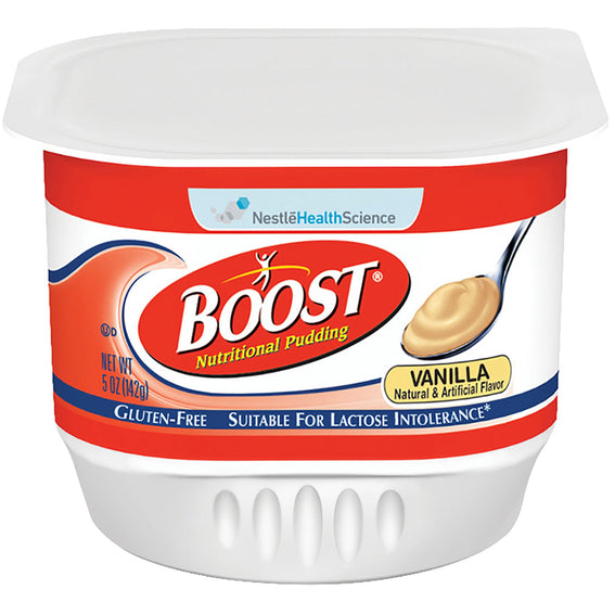 Boost® Nutritional Pudding Vanilla Oral Supplement, 5 oz. Cup